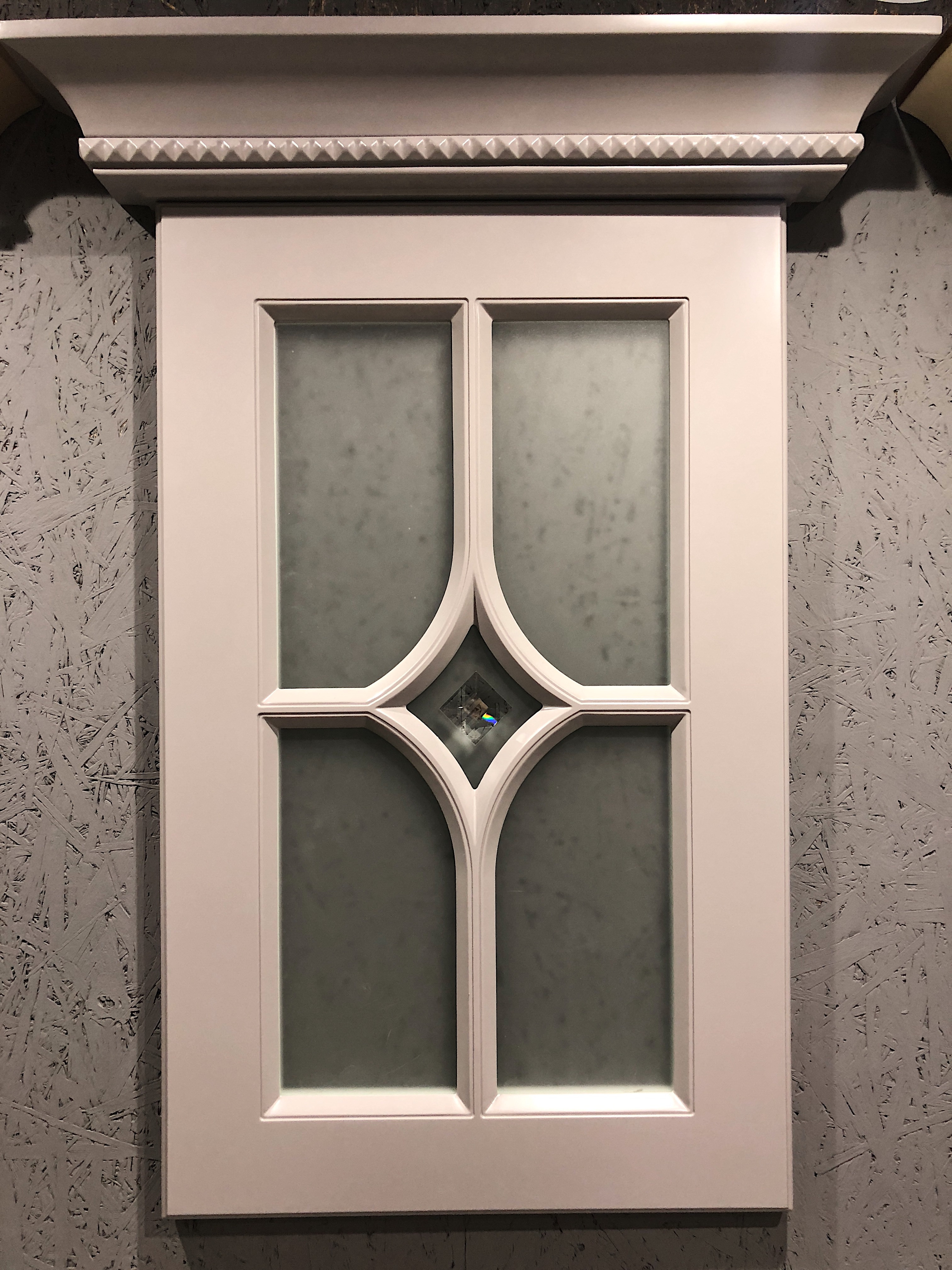 Фасад МДФ под стекло с ромбом Винтаж 5_1